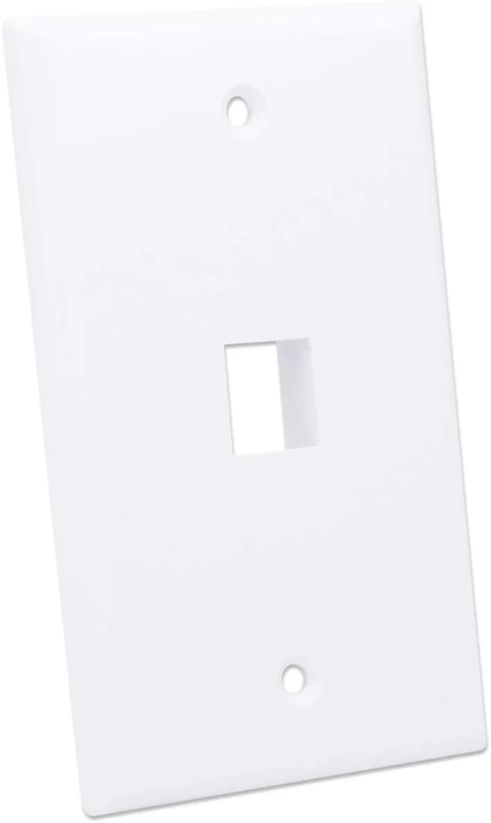 INTELLINET 1-Outlet Keystone Wall Plate