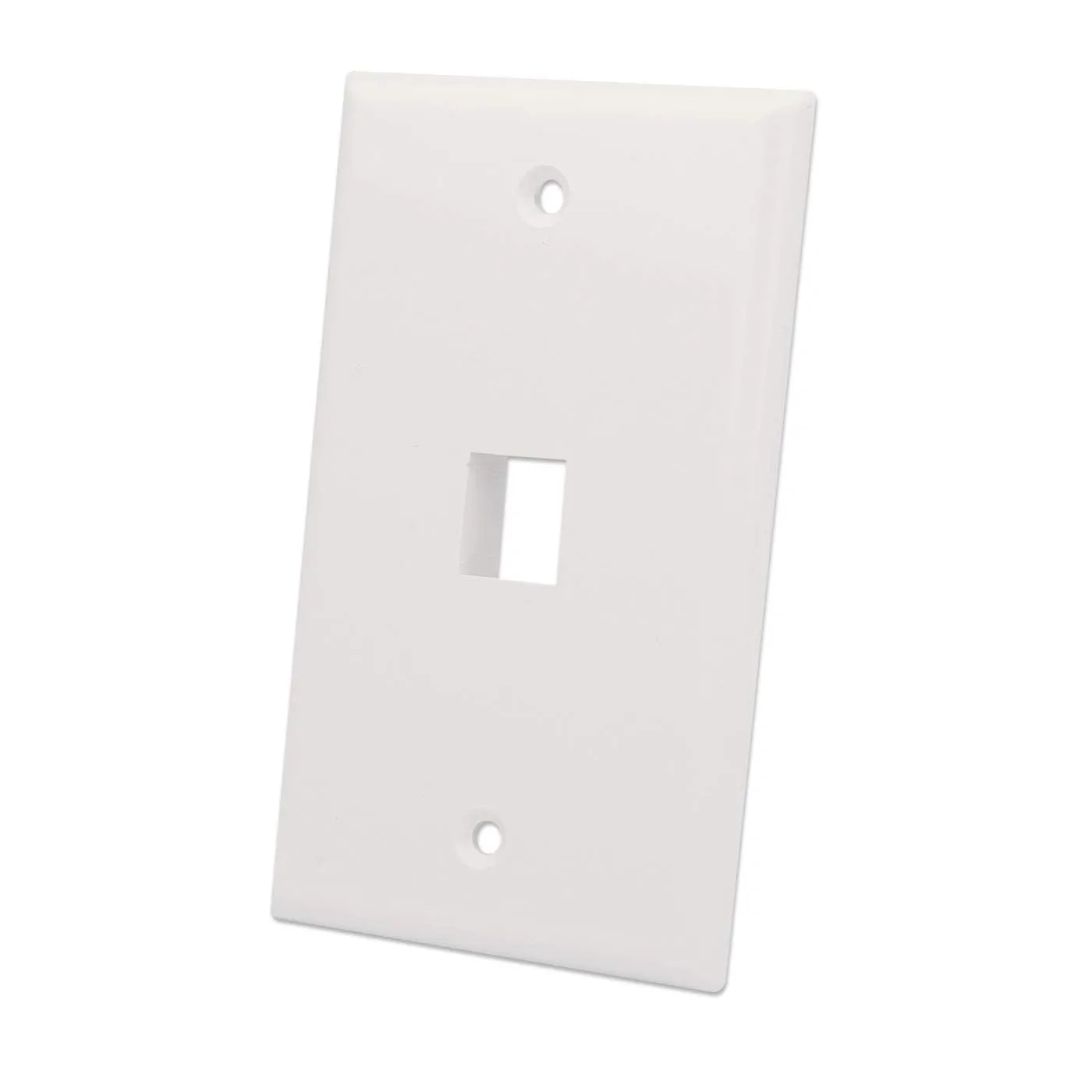 INTELLINET 1-Outlet Keystone Wall Plate