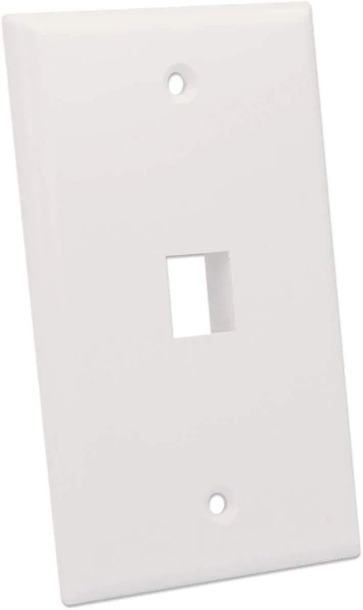 INTELLINET 1-Outlet Keystone Wall Plate