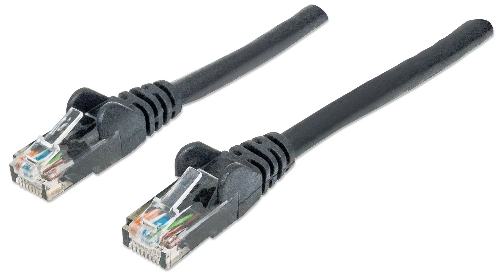 Intellinet Network Patch Cable Cat5e/Cat6 RJ45 Male to Male U/UTP CCA