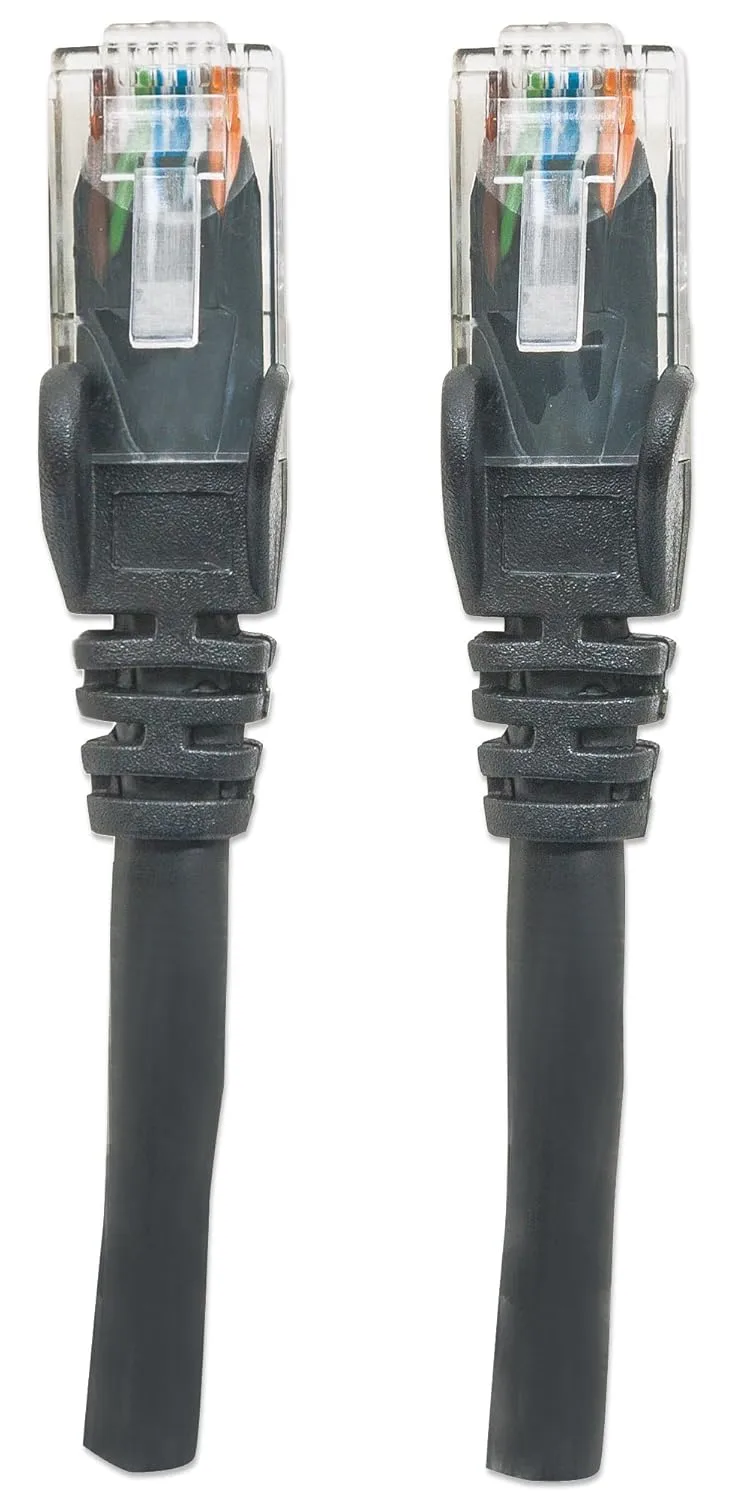 Intellinet Network Patch Cable Cat5e/Cat6 RJ45 Male to Male U/UTP CCA