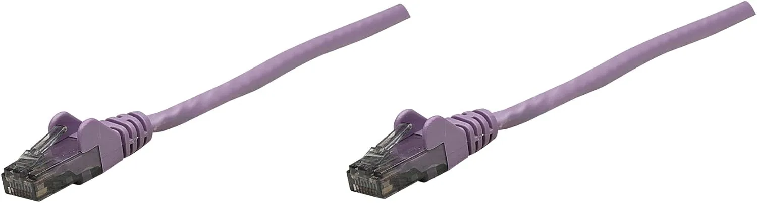 Intellinet Network Solutions Cat6 RJ-45 Male/RJ-45 Male UTP Network Patch Cable, 0.5-Feet (392990)