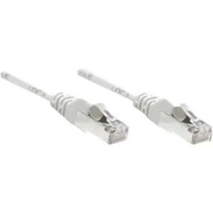 Intellinet 341974 Patch Cable, Cat6, UTP, 10 feet , White - PVC cable jacket for flexibility and durability with snag-free