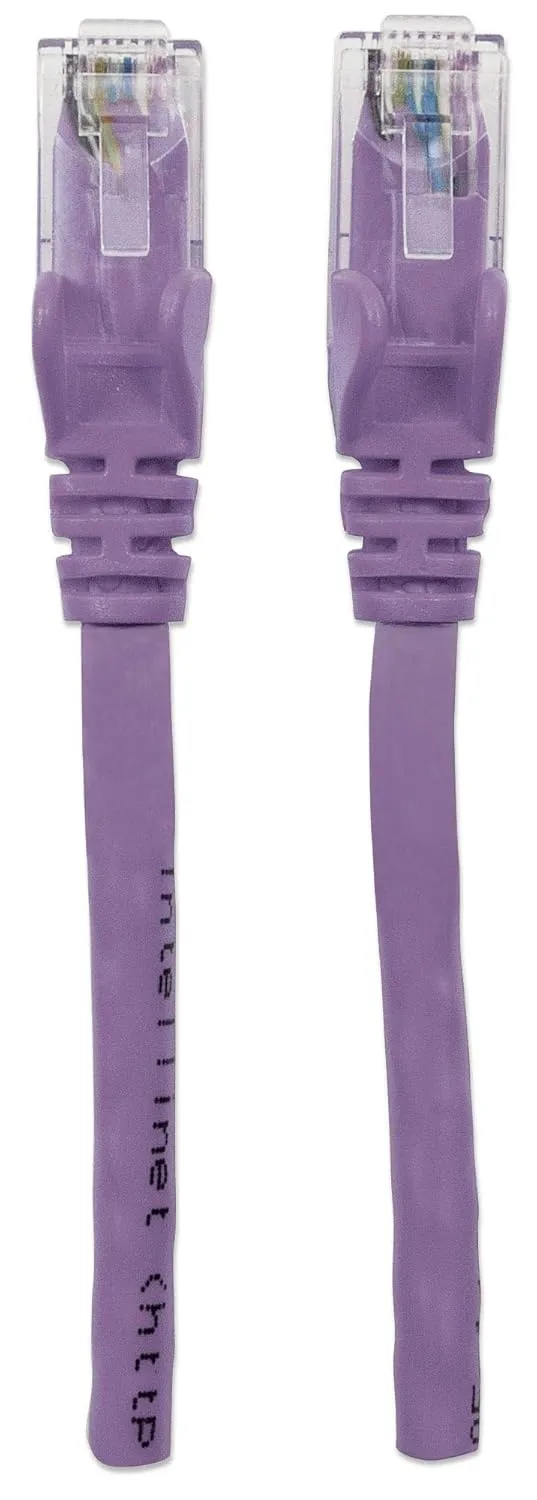 Intellinet Network Solutions Cat5e/Cat6 RJ-45 to RJ-45 U/UTP Snagless Patch Cable