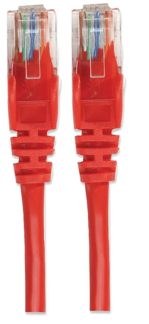 Intellinet Network Solutions Cat5e/Cat6 RJ-45 to RJ-45 U/UTP Snagless Patch Cable