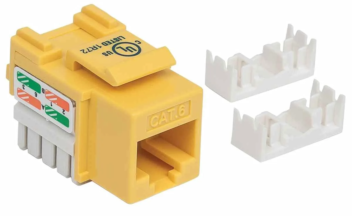 INTELLINET Cat6 RJ45 Connectors & Keystone Jacks