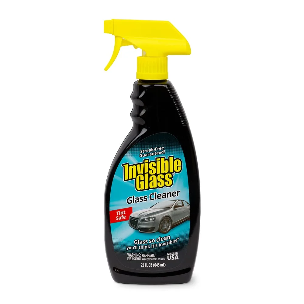 Invisible Glass 92164 Premium Glass Cleaner Spray for Car Windshields and Windows, Automotive and Home Window Cleaner, Streak-Free, Ammonia-Free, Tint-Safe – 22 fl oz 22 Fl Oz (Pack of 1)
