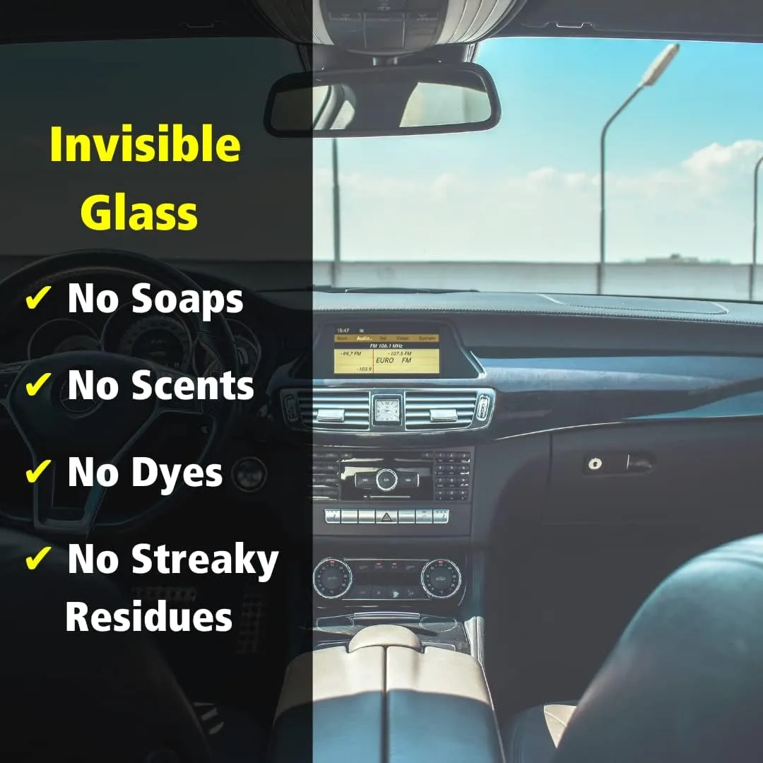 Invisible Glass 92164 Premium Glass Cleaner Spray for Car Windshields and Windows, Automotive and Home Window Cleaner, Streak-Free, Ammonia-Free, Tint-Safe – 22 fl oz 22 Fl Oz (Pack of 1)