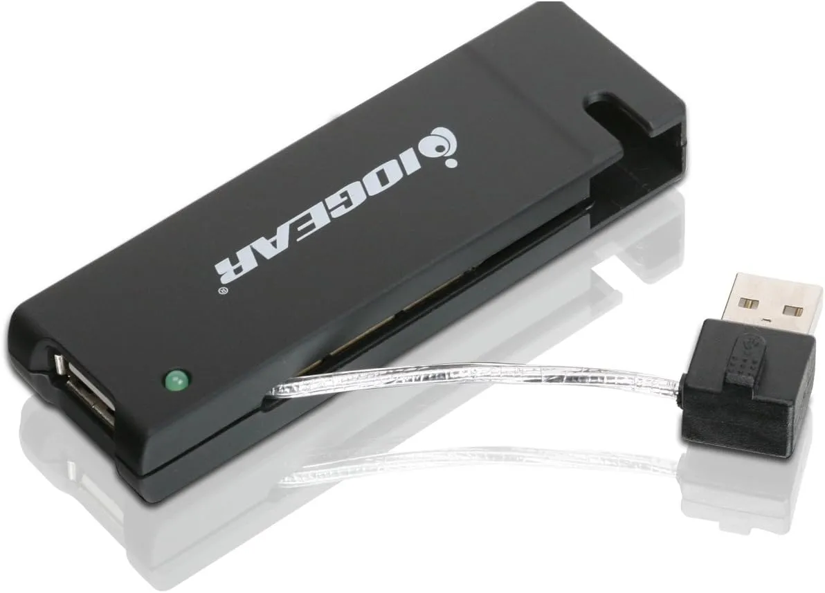 IOGEAR 4 Port USB 2.0 Hub Multi-Language Version GUH285W6