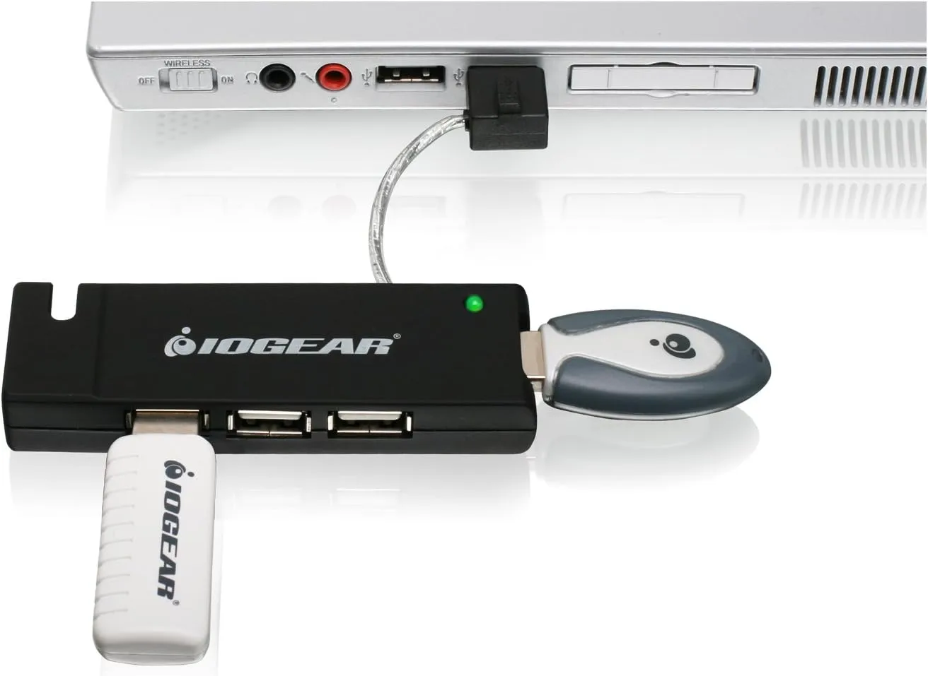 IOGEAR 4 Port USB 2.0 Hub Multi-Language Version GUH285W6