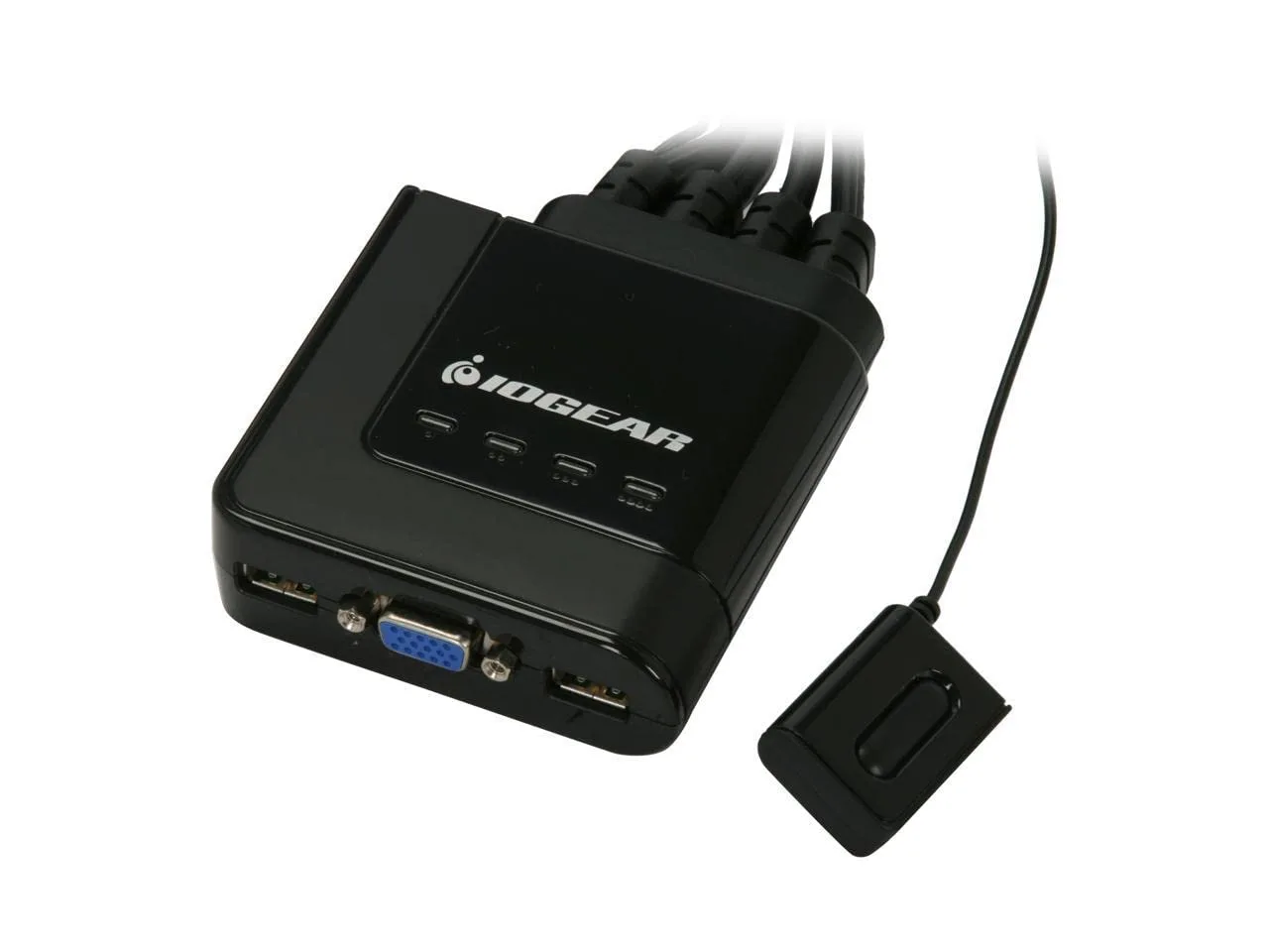IOGEAR 4-Port USB Cable KVM Switch