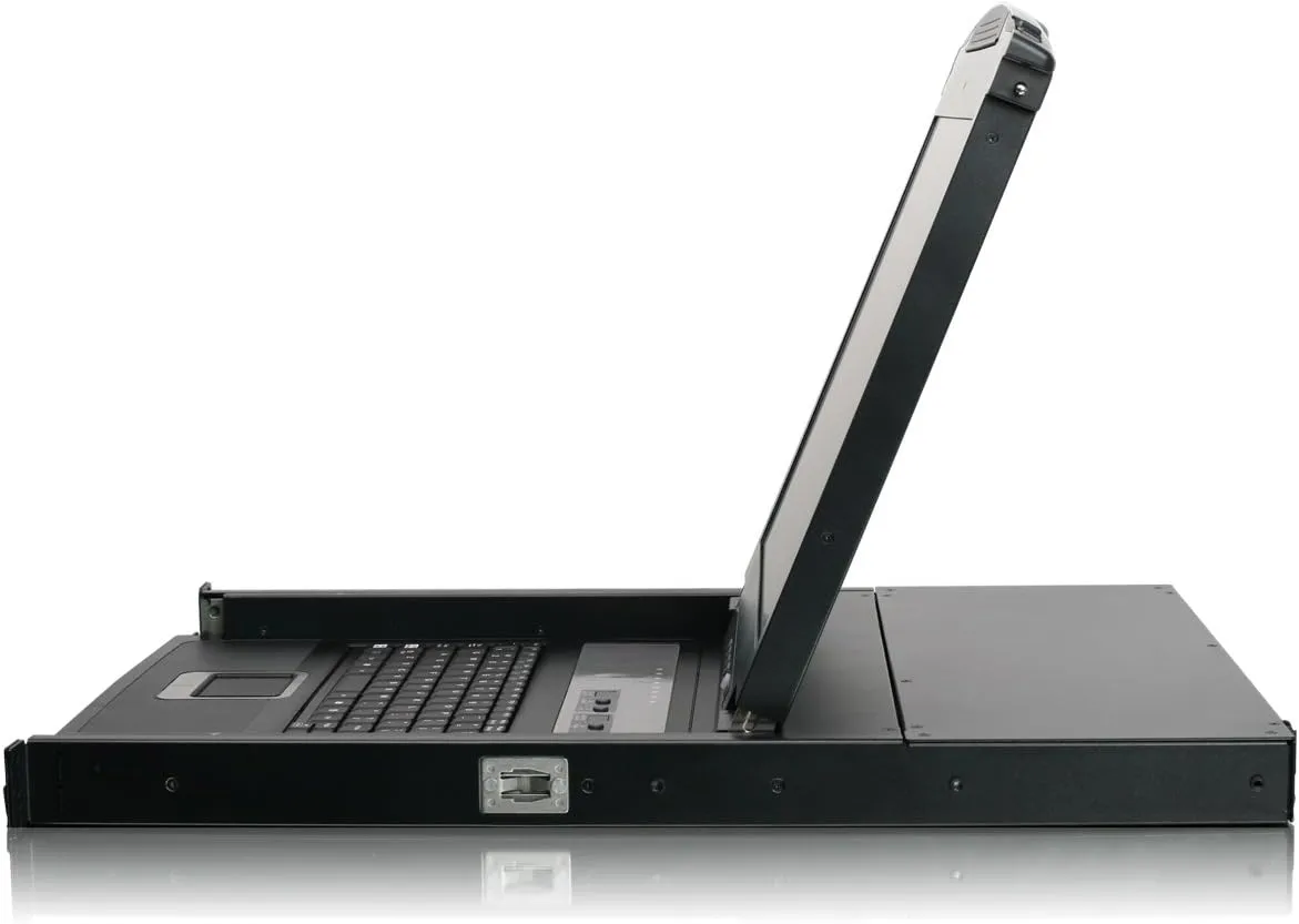 IOGEAR 17" LCD KVM Console with Integrated Keyboard and Touchpad