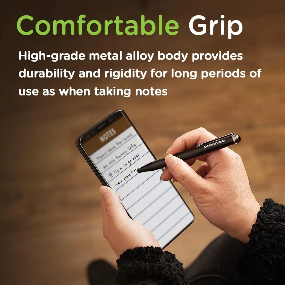 IOGEAR Accu-Tip Stylus for Tablets and Smartphone, GSTY200