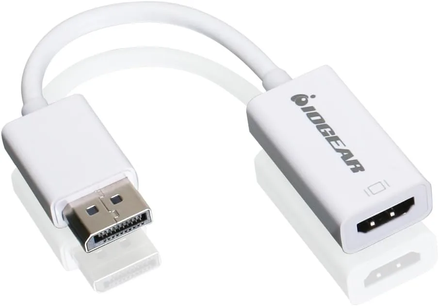 IOGEAR DisplayPort to HDMI/DVI/VGA Adapter Cable