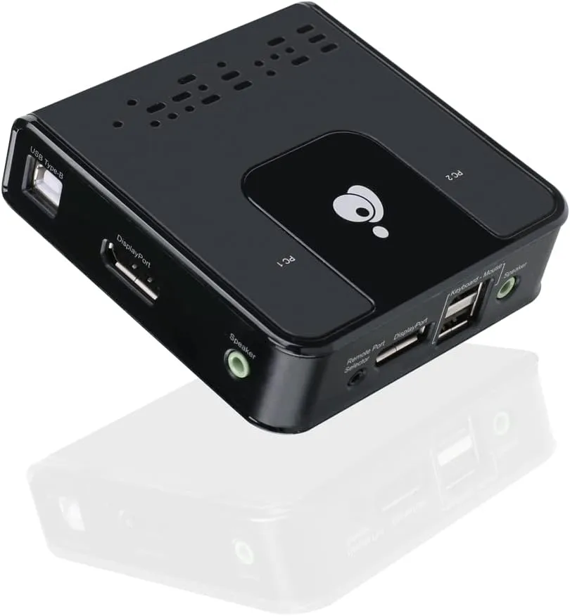 IOGEAR 2-Port DisplayPort KVM Switch - 4K60Hz - GCS62DP