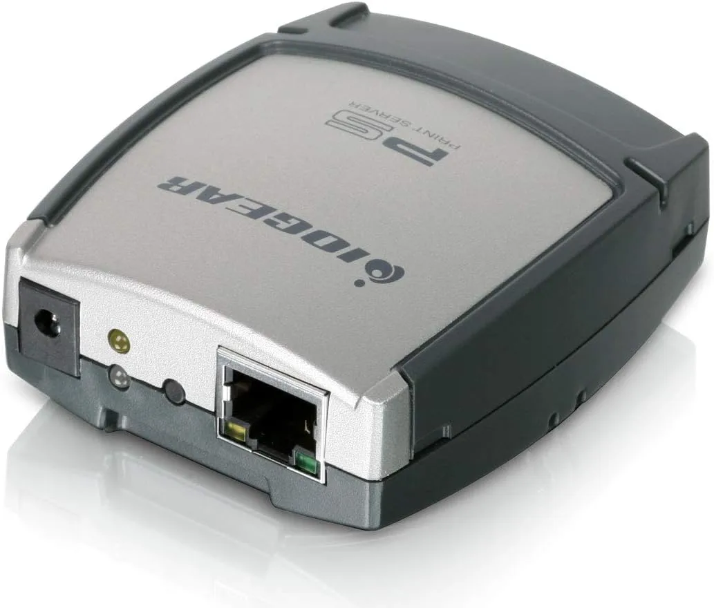 IOGEAR 1-Port USB 2.0 Print Server, GPSU21 3INCH LONGX 2 INCH WIDE English Print Server