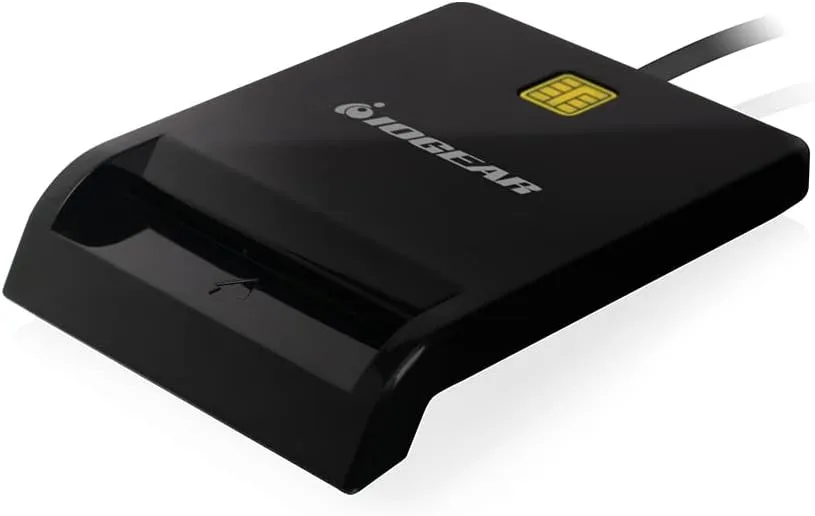 IOGEAR USB Common Access Card (CAC) Reader - EMV Level 1/4.1 Compliant - GSR212