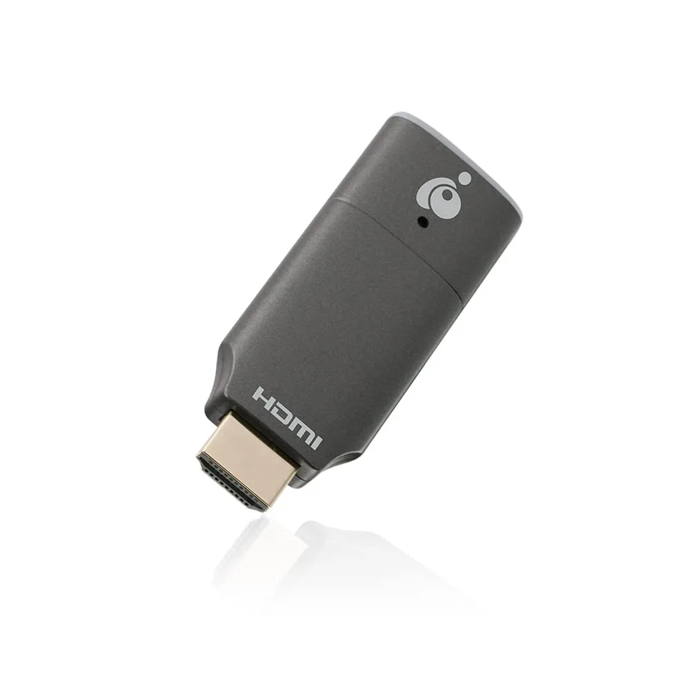 IOGEAR Mini Wireless 4K HDMI Video Screen Sharing Adapter - Wireless 2.4/5GHz withWPA-2 Security - Up to 30Ft