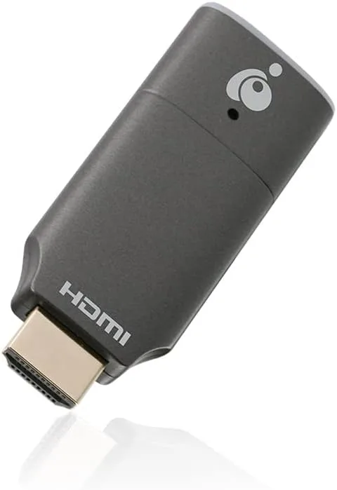 IOGEAR Mini Wireless 4K HDMI Video Screen Sharing Adapter - Wireless 2.4/5GHz withWPA-2 Security - Up to 30Ft