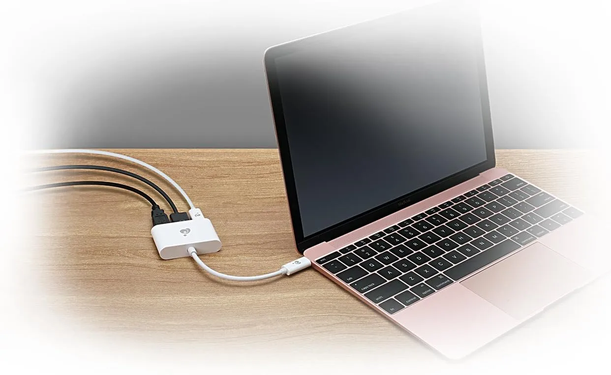 IOGEAR USB-C to Multiport HDMI/USB Adapter with PD Pass-Thru, GUC3C3H