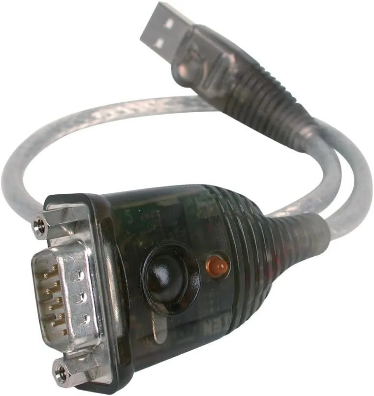 IOGEAR USB to PDA/Serial (DB9) Adapter w/ PC & Mac Drivers - GUC232A