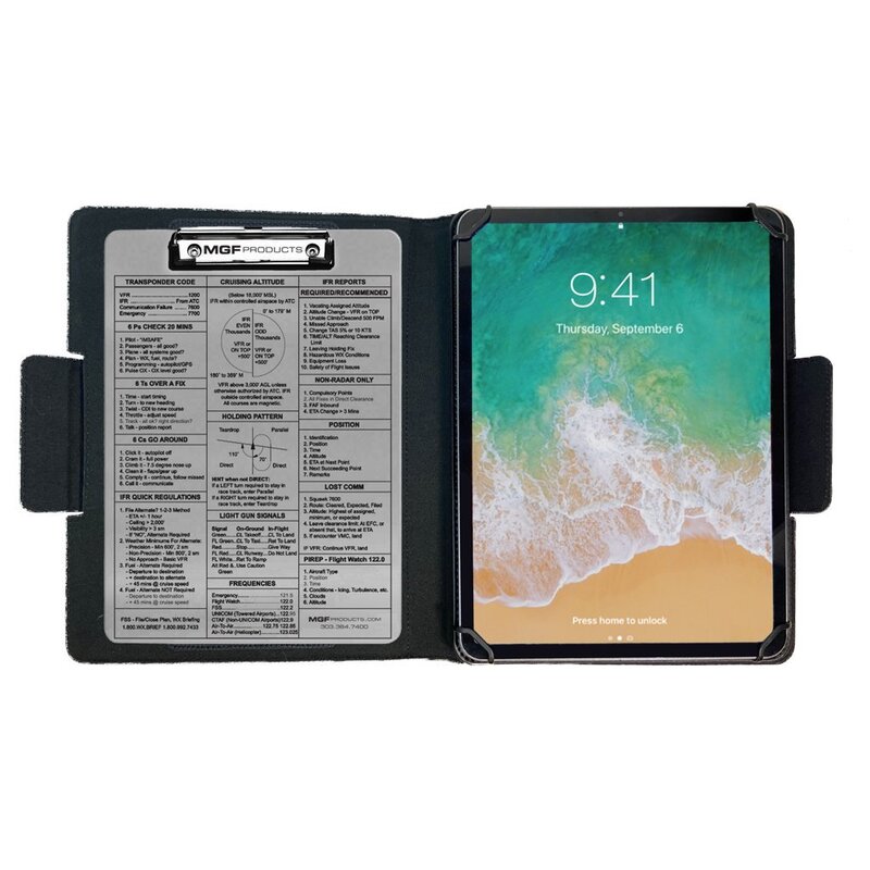 MGF IPad/Universal Kneeboard Folio C