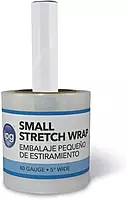 IPG Bundle Wrap Stretch Film, 5" x 1000 ft, (Single Roll With Handle) 5" x 1000 ft With Handles
