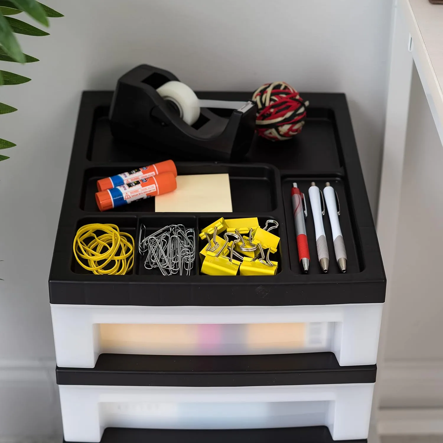 IRIS Storage Cart with Organizer Top