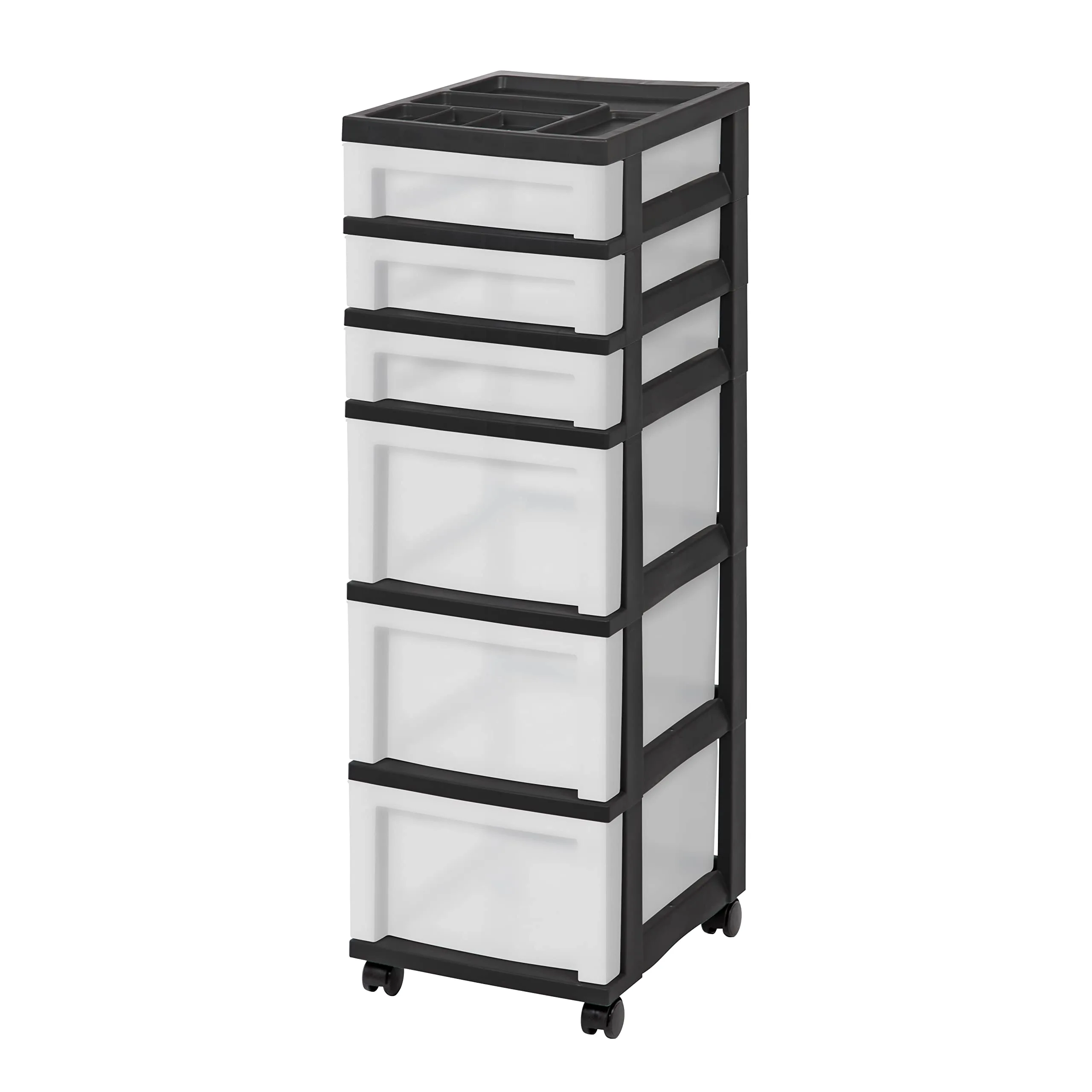 IRIS Storage Cart with Organizer Top