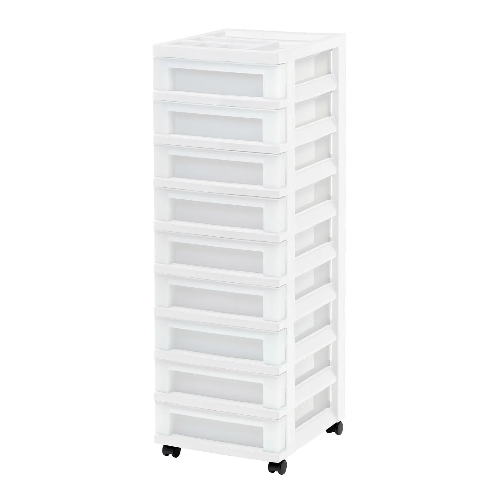 IRIS Storage Cart with Organizer Top