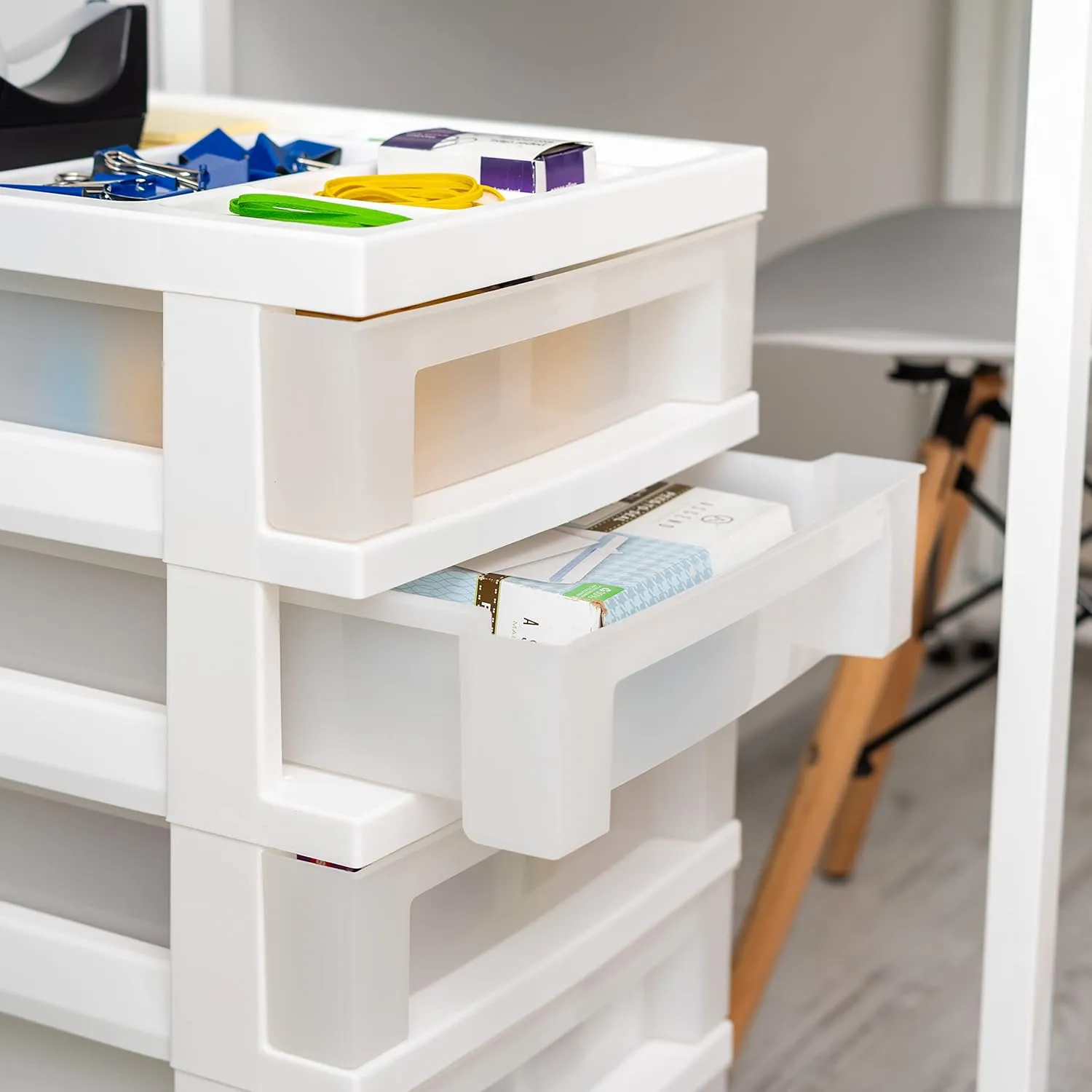 IRIS Storage Cart with Organizer Top