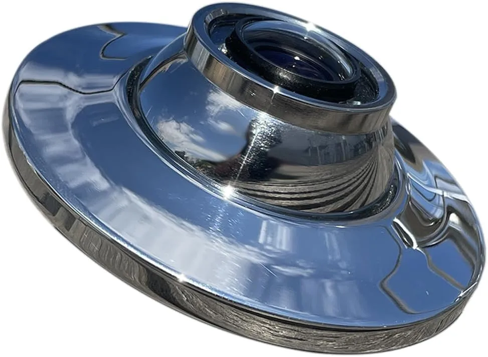 Iris 4-In-1 Flush Vertical Surface Mount - 316L - Recess Mount Dome