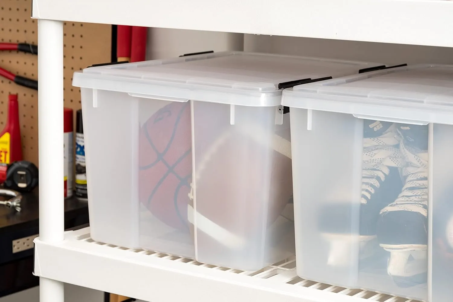 IRIS USA WEATHERPRO Weathertight Plastic Storage Box