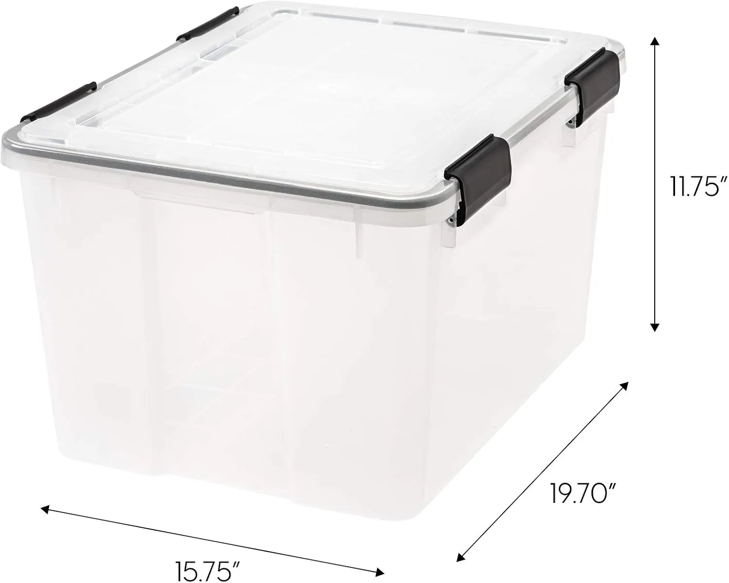 IRIS USA WEATHERPRO Weathertight Plastic Storage Box