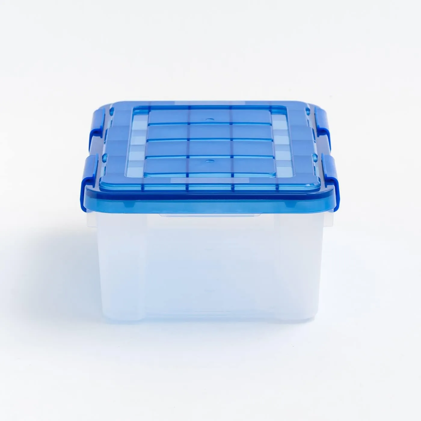 IRIS USA 6Pack 19qt WEATHERPRO Airtight Plastic Storage Bin with Lid and Seal and Secure Latching Buckles
