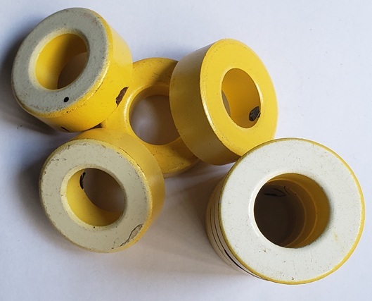 T47 X 18 X 11.5MM YELLOW IRON POWDER(USED)