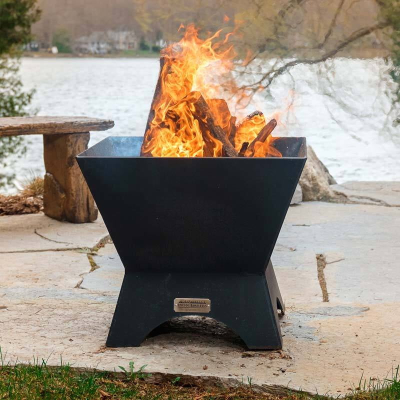 Modern Cube Fire Pit