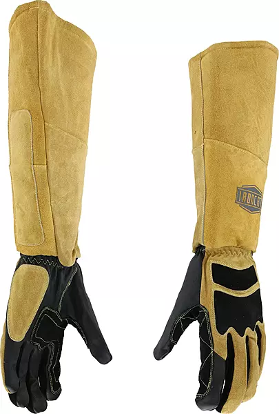 IRONCAT Premium Grade Top Grain Goatskin Welder's Glove, Cotton/Foam Lining, Climax Aerogel Insulation, 22" Length