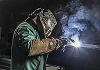 IRONCAT Premium Grade Top Grain Goatskin Welder's Glove, Cotton/Foam Lining, Climax Aerogel Insulation, 22" Length