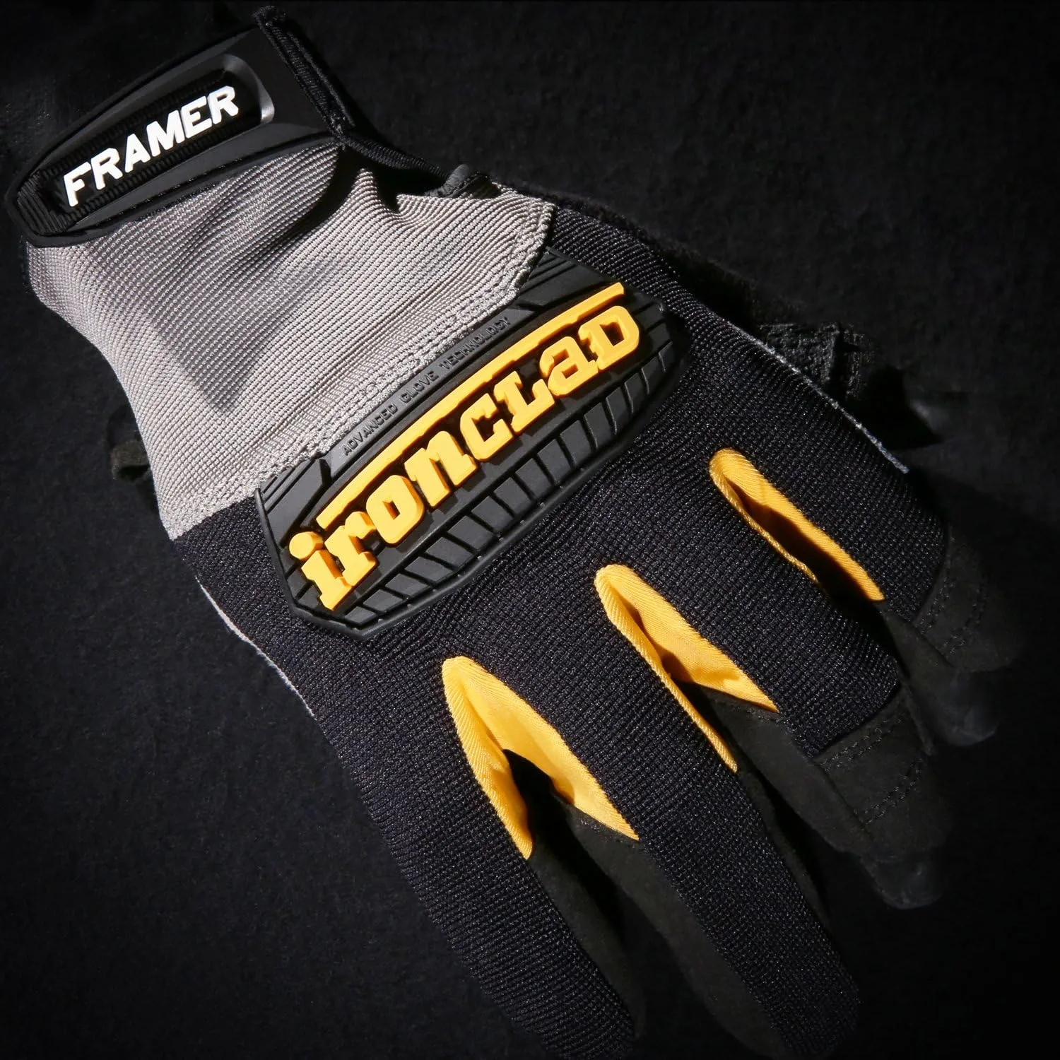 IRONCLAD Framer Open-Finger Work Gloves