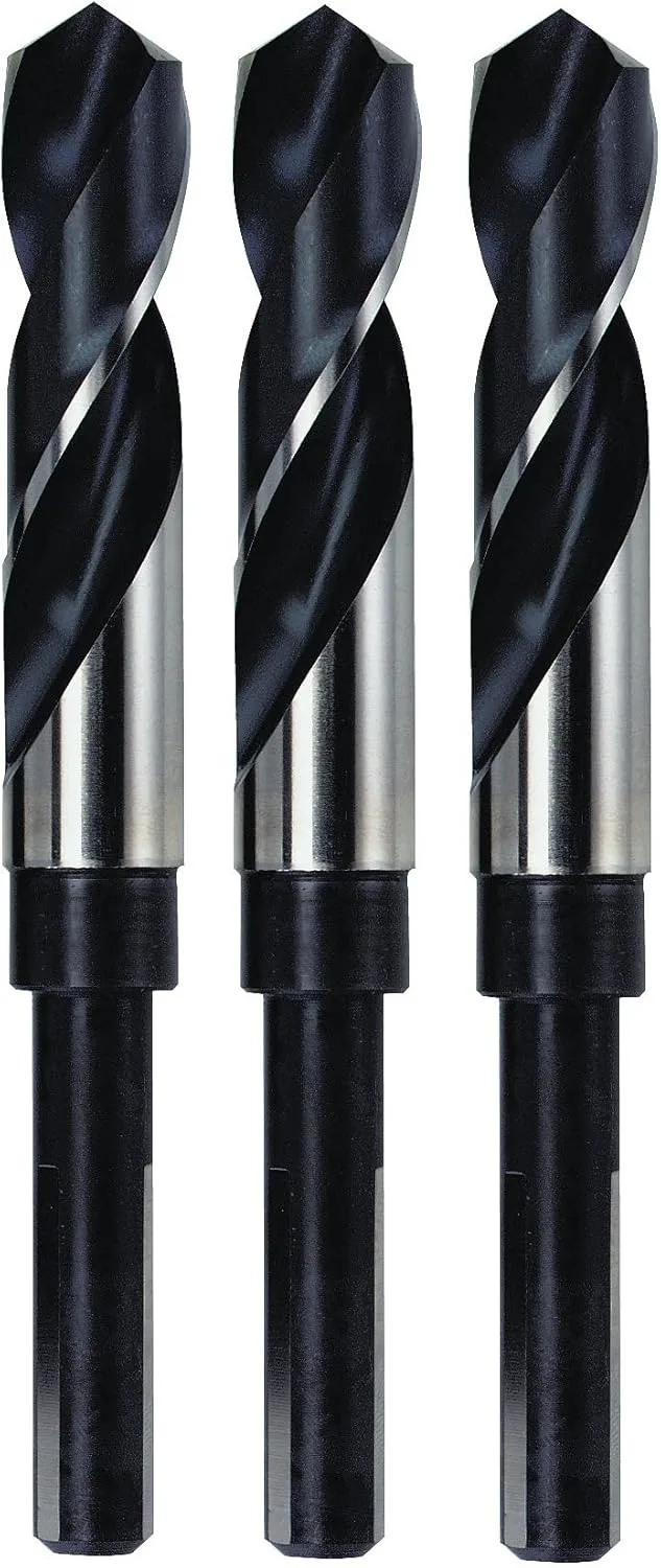 Irwin Tools 90176 1-3/16-Inch Black Oxide 118-Degree Silver and Deming, Pack of 3
