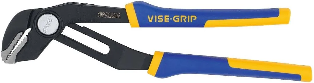 IRWIN Pliers, Groove Lock Straight Jaw, 10 Inch (4935096)