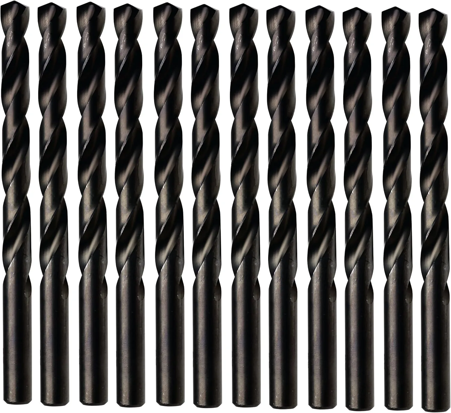 Irwin Tools Black Oxide 135-Degree High Speed Steel Drill Bits