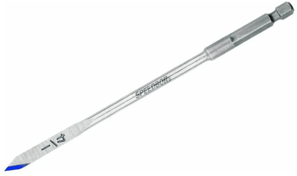Irwin Speedbor 88804 1/4" Speedbor 2000 Standard Length Flat Wood Boring Bit