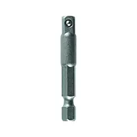 Irwin Tools IWAF26214 Ball Carded Square Adaptor for Fastener Drive, 1/4" x 2"