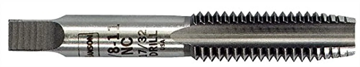 IRWIN Hanson Fractional Plug Taps - Straight Flute Hand-Threading