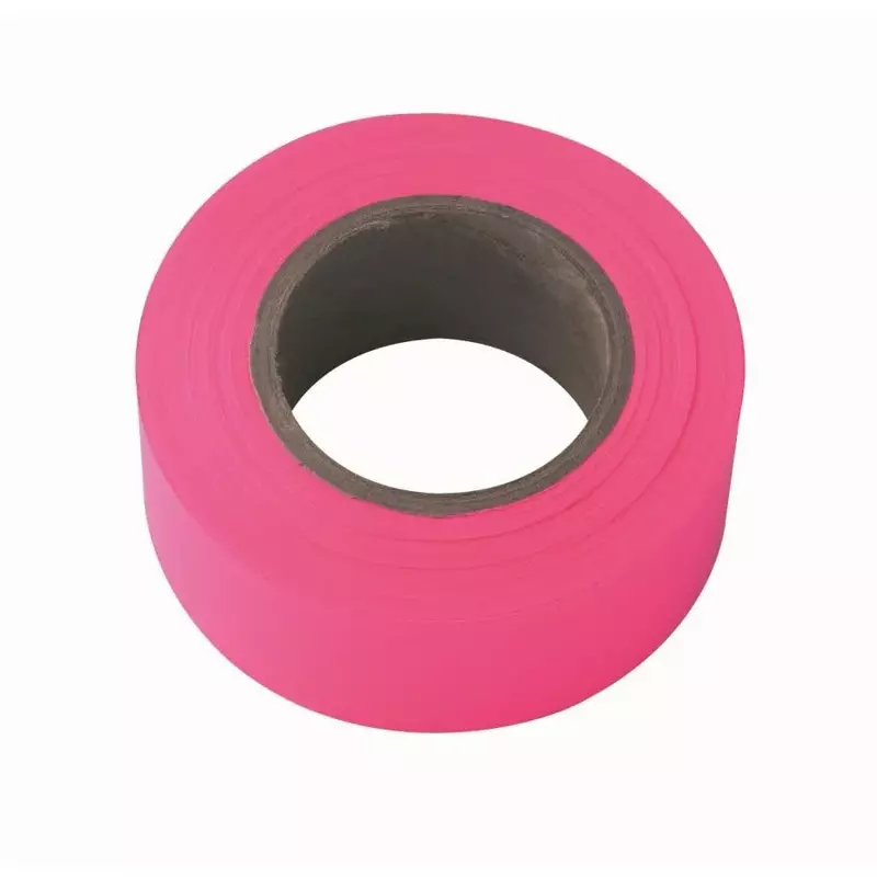 IRWIN Tools STRAIT-LINE Flagging Tape, 150-foot, Glo-Pink (65603) Multi 150 Foot (Pack of 1)