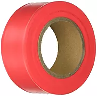 TAPE 150' FLSCNT RED FLAGGING