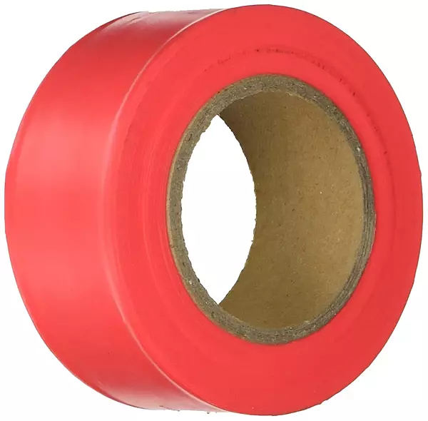 TAPE 150' FLSCNT RED FLAGGING