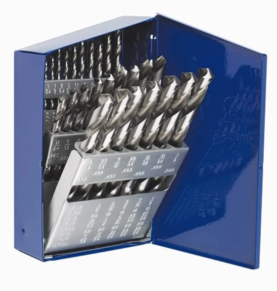 IRWIN 29-Piece Black Oxide Drill Bit Set 1/16 to 1/2 in